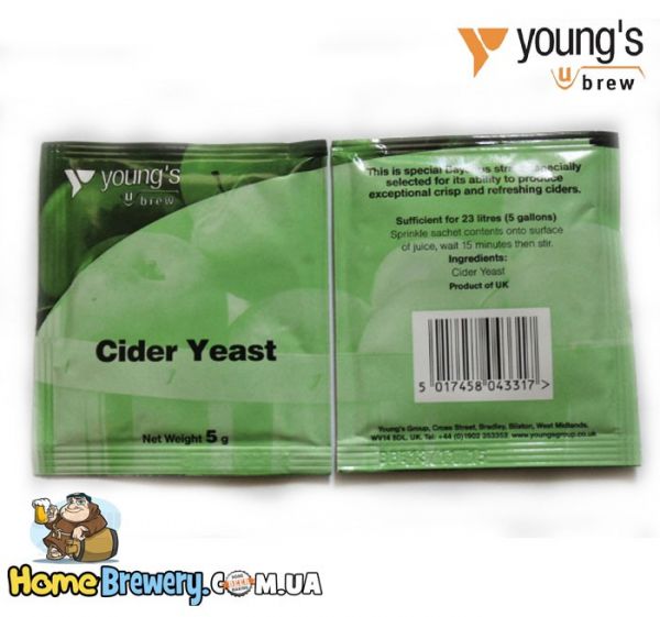 Дрожжи для сидра Young's Cider Yeast