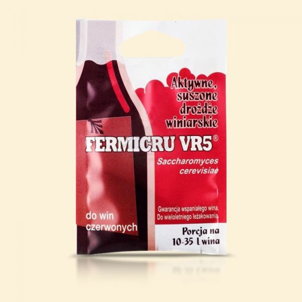 Винные дрожжи для красных вин Fermivin VR5