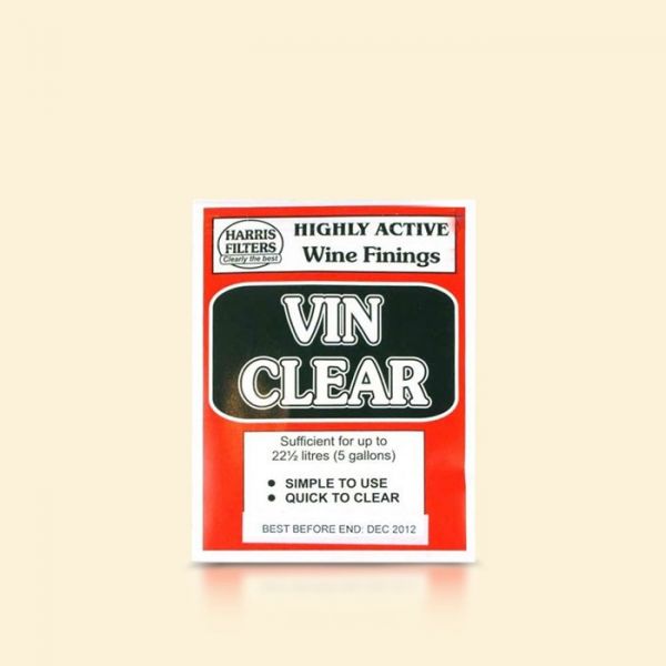 Сухое средство для осветления вина Harris Vinclear