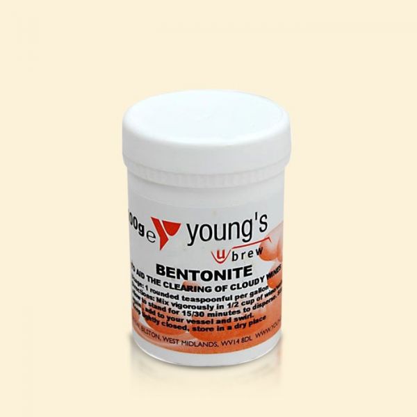 Бентонит (Bentonite) 100г для осветления вина