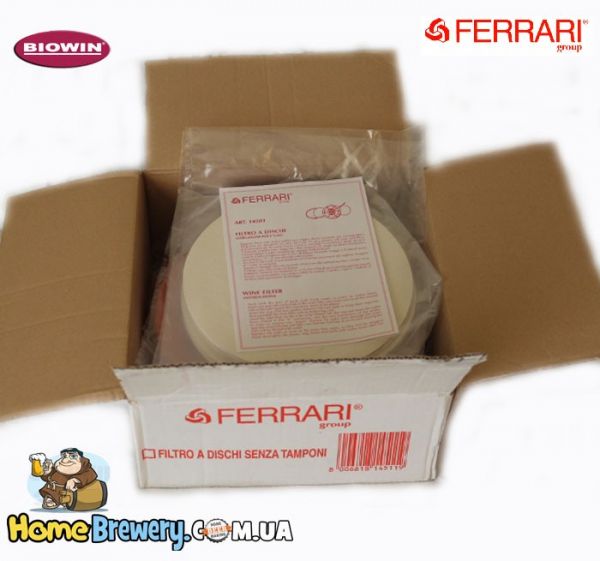 Фильтр для вина Ferrari с тремя парами фильтрационных вкладок