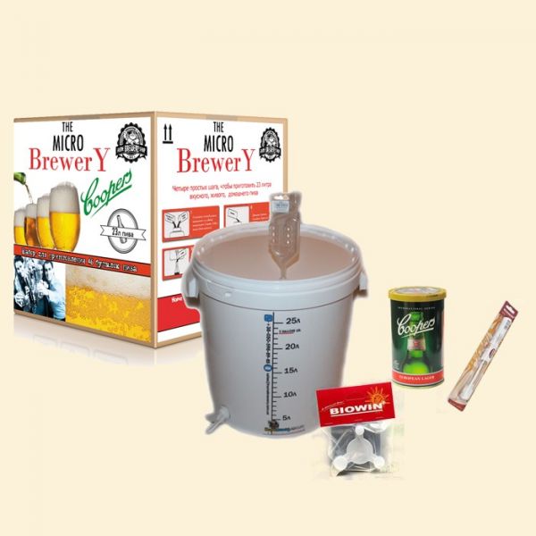Домашняя мини-пивоварня Coopers ECONOM на 23л пива
