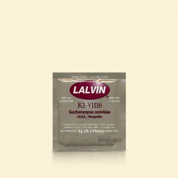 Универсальные винные дрожжи Lalvin all purpose (K1V-1116)