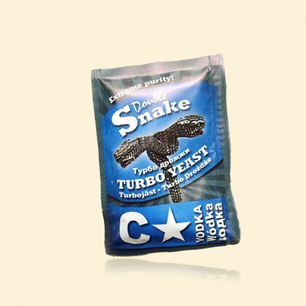 Спиртовые турбо дрожжи Double Snake C-Star Vodka