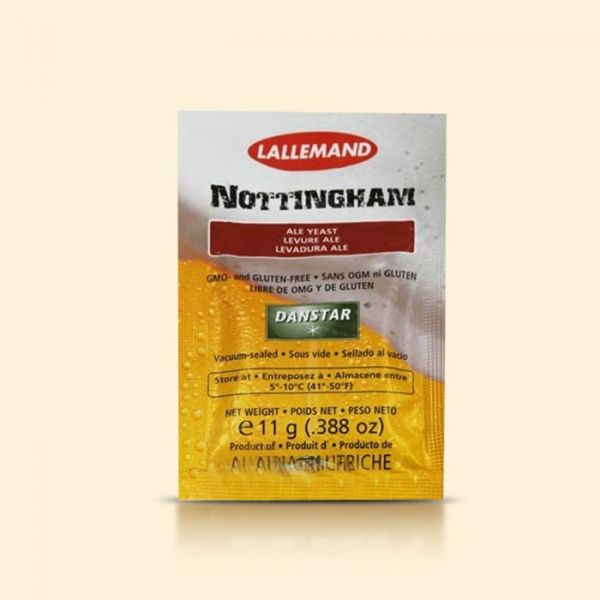 Пивные дрожжи Danstar Nottingham, 11 грамм