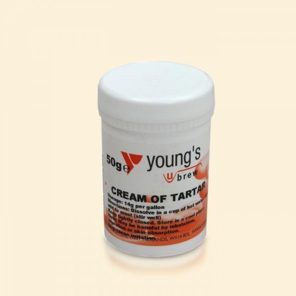 Винный камень (тартрат калия) Young's Cream of Tartar 50г