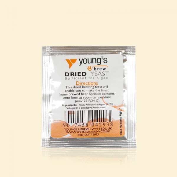 Универсальные элевые дрожжи Young's Dried Yeast 6г