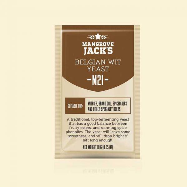 Дрожжи Mangrove Jack's Belgian Wit Yeast M21