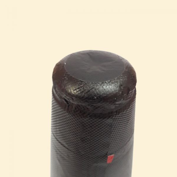 Колпачок (капсула) для шампанского черная с отрывной лентой