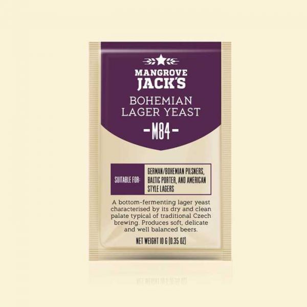 Дрожжи Mangrove Jack's Bohemian Lager M84