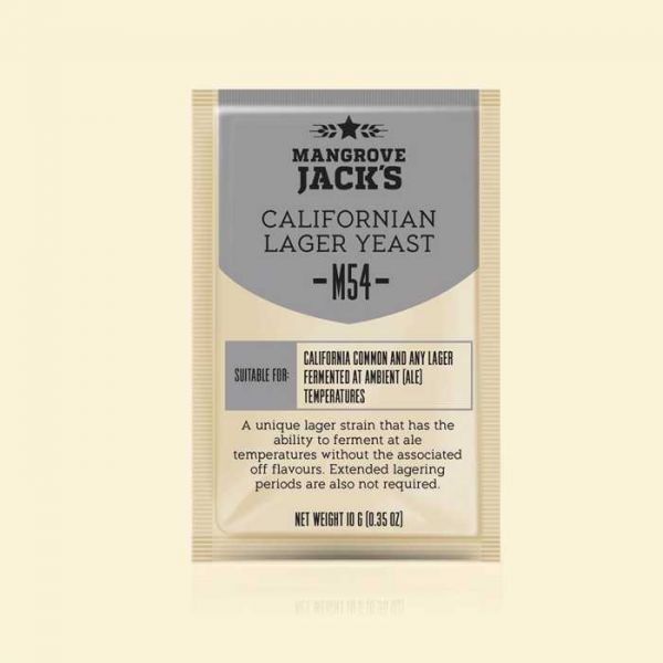Дрожжи Mangrove Jack's Californian Lager M54