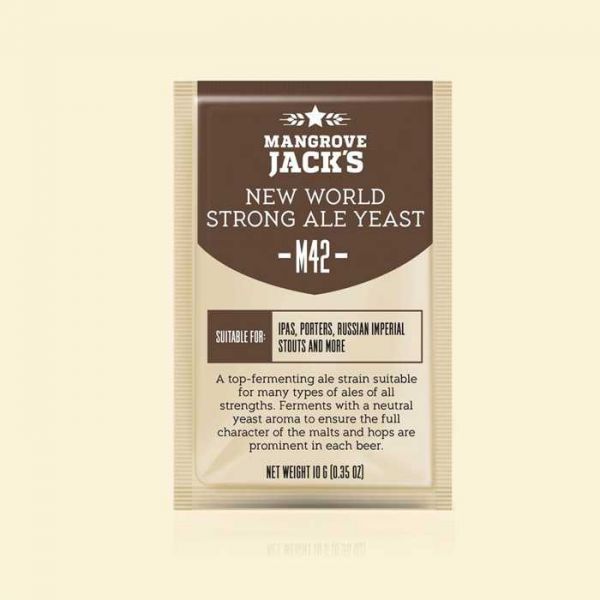 Дрожжи Mangrove Jack's New World Strong Ale M42