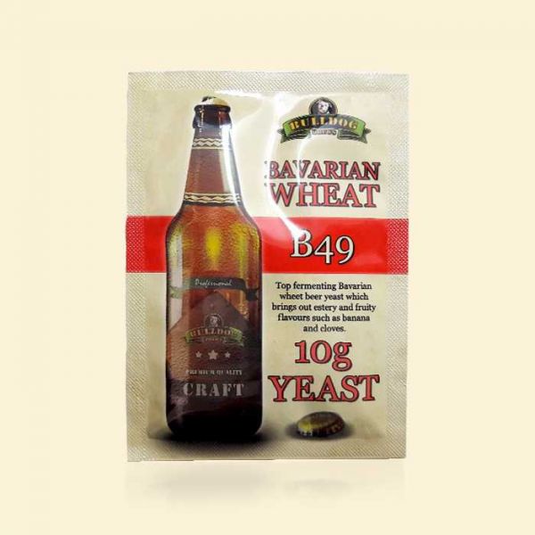 Крафтовые пивные дрожжи Bulldog B49 Bavarian Wheat
