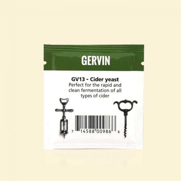 Дрожжи для сидра GERVIN GV13 Cider yeast