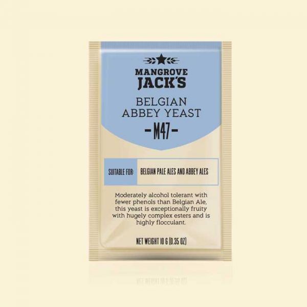 Дрожжи Mangrove Jack's Belgian Abbey M47