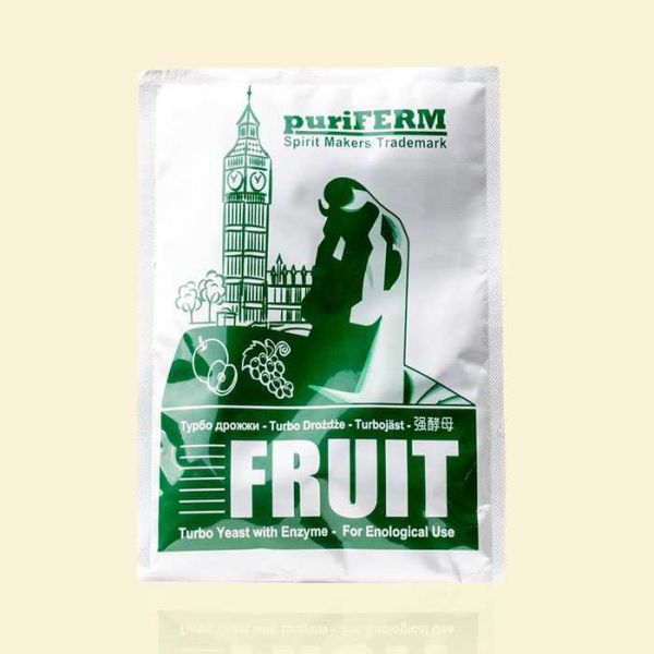 Фруктовые турбо-дрожжи PuriFerm FRUIT TURBO