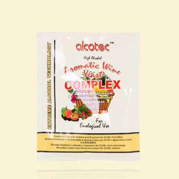 Дрожжи для фруктовых вин и браг Alcotec Aromatic Wine Yeast Complex