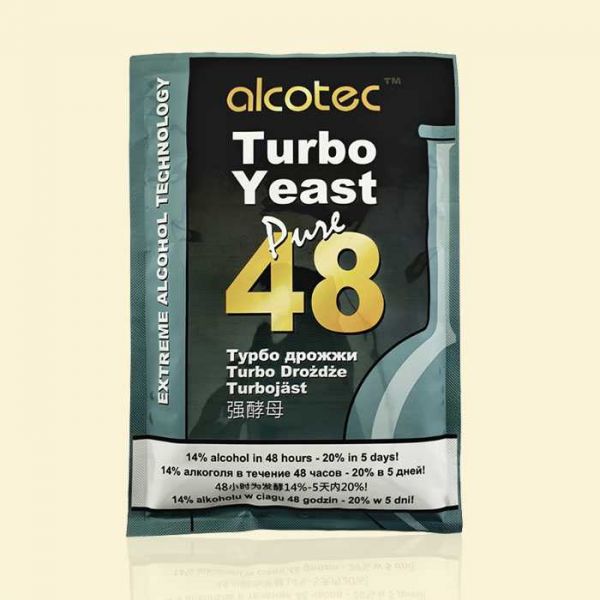 Турбо-дрожжи Alcotec 48 Pure Turbo Yeast