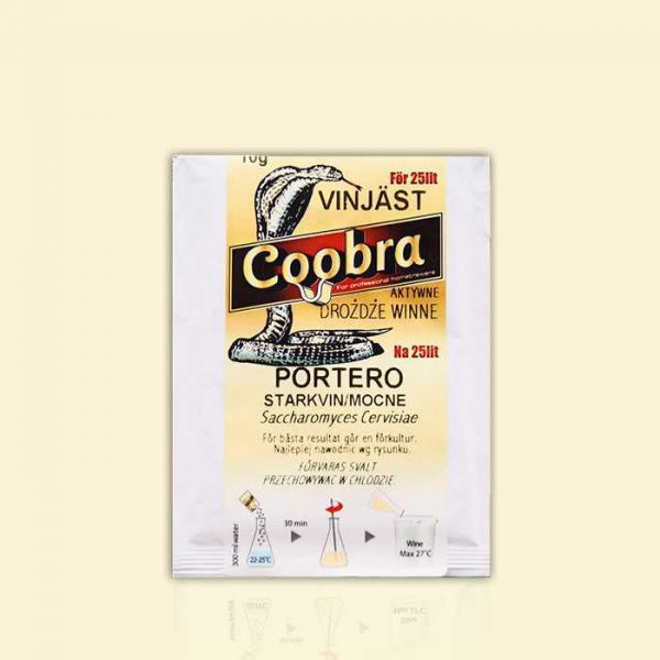 Дрожжи для крепких вин Сoobra Portero