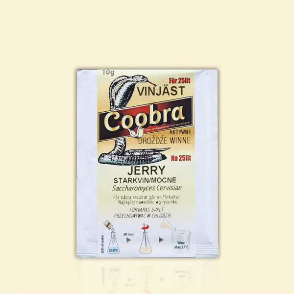 Дрожжи для крепких вин Сoobra Jerry