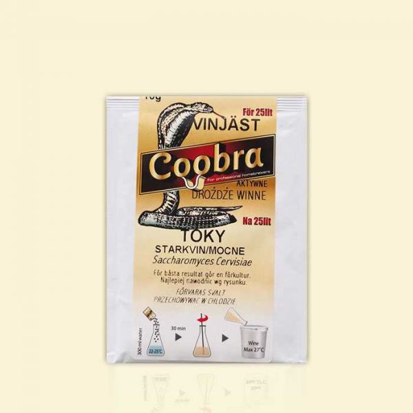 Дрожжи для белых десертных вин Сoobra Toky