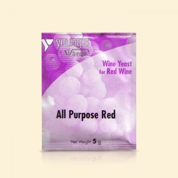 Винные дрожжи Young's All Purpose Red Wine Yeast