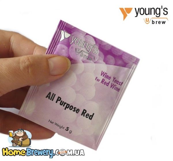 Винные дрожжи Young's All Purpose Red Wine Yeast