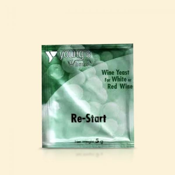 Винные дрожжи Youngs Re-Start Wine Yeast Sachet, 5г
