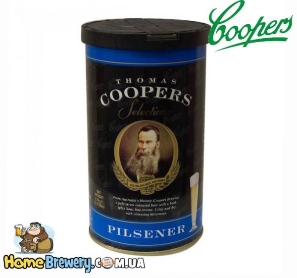 Солодовый концентрат Coopers Pilsener 1,7кг
