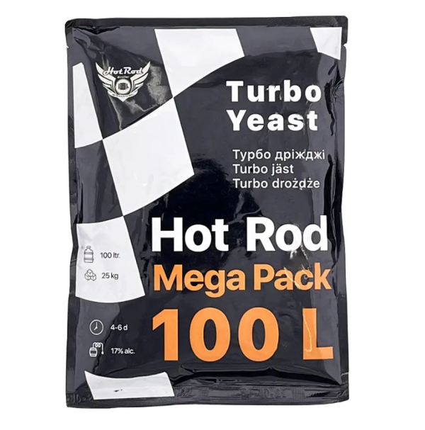 Турбо дрожжи Hot Rod Mega Pack 100L