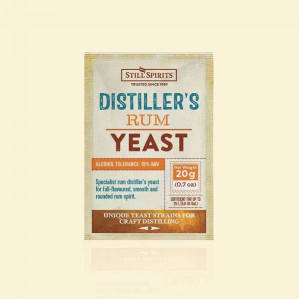 Крафтовые дрожжи для рома Still Spirits Distiller's Rum Yeast 20g